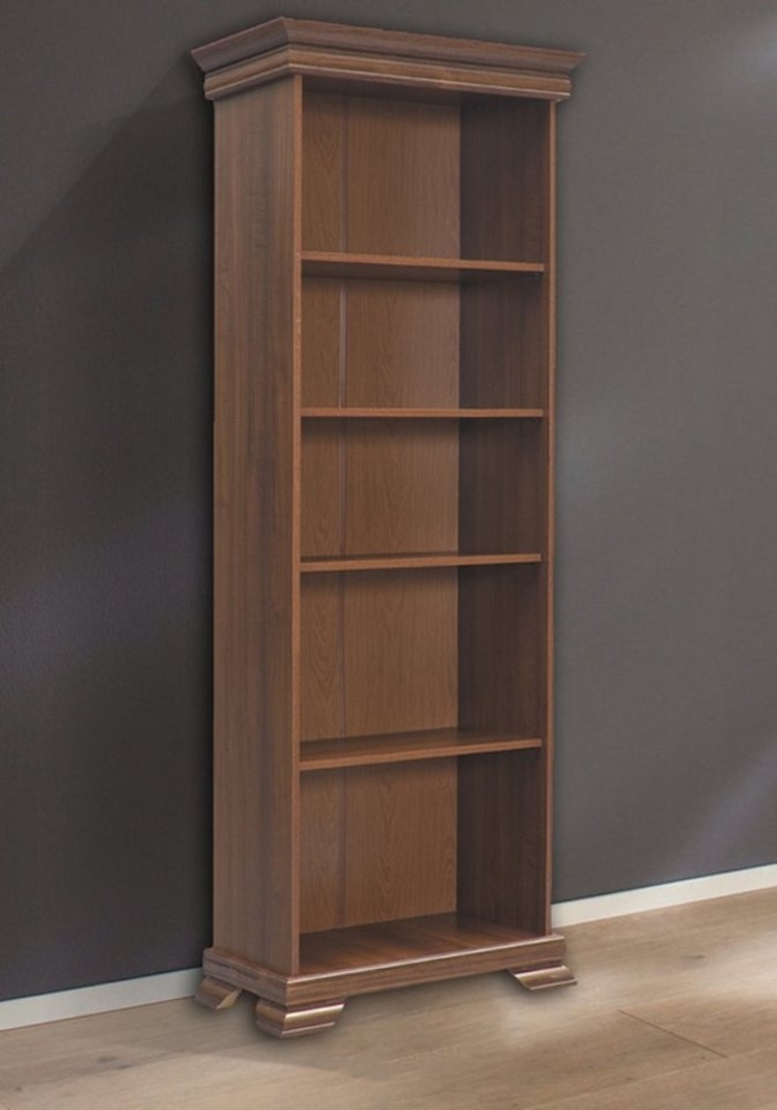 Bücherregal "Kora" Bücherschrank 68cm 5-Fächer samoa King rustikal Bild 1