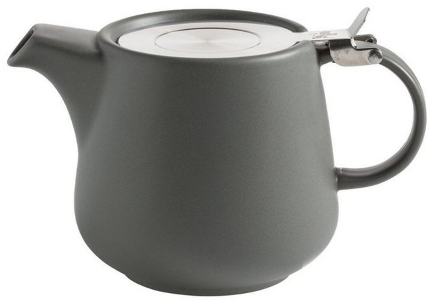 TINT AY0289 Teekanne 600 ml, Dunkelgrau, Keramik/Edelstahl / Maxwell & Williams Bild 1