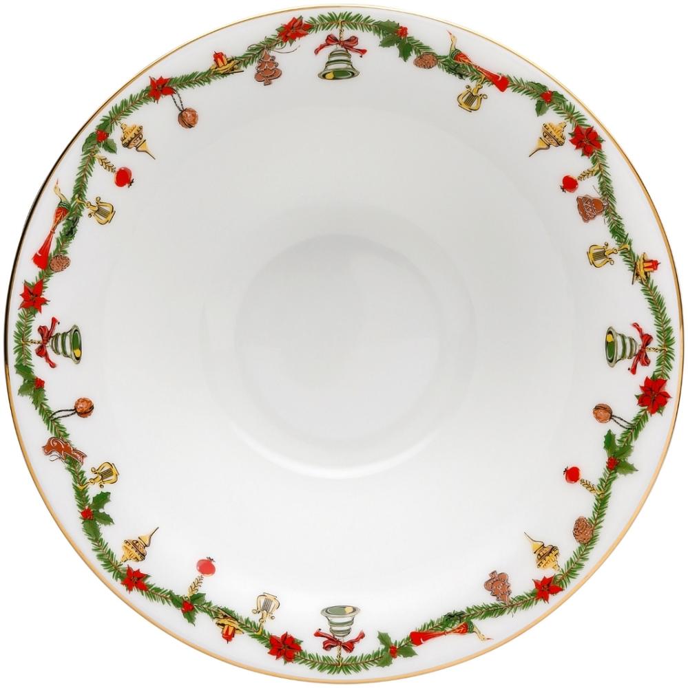 Hutschenreuther Nora Multifunktionsschale, Weihnachtsdekor, Bone China, Christmas, 20 cm, 02048-726037-15394 Bild 1