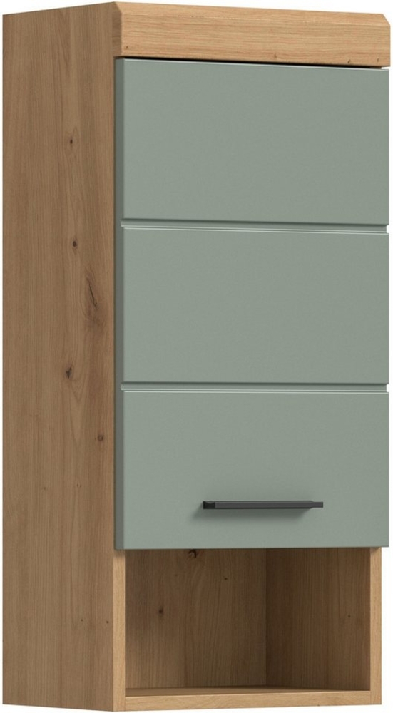 INOSIGN Hängeschrank Siena, Breite 37cm, 1 Tür, 1 offenes Fächer, 1 Einlegeboden, MDF-Front (1-St) in verschiedenen Farben erhältlich, Badmöbel, Badschrank, Schrank, Bad Bild 1