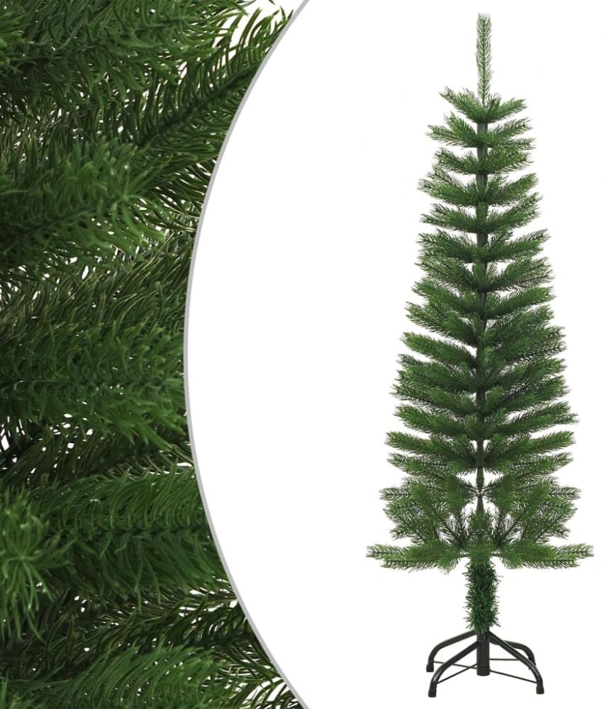 vidaXL Künstlicher Weihnachtsbaum mit Ständer Schlank 120 cm PE 344643 Bild 1