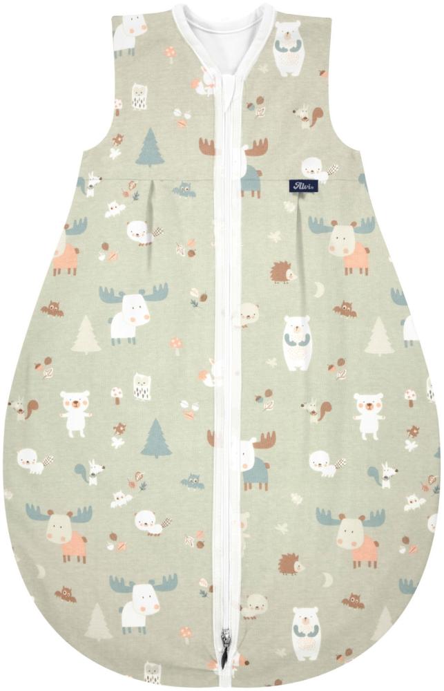 Alvi Mäxchen Schlafsack light Regular Cotton Baby Forest 110 cm Bild 1