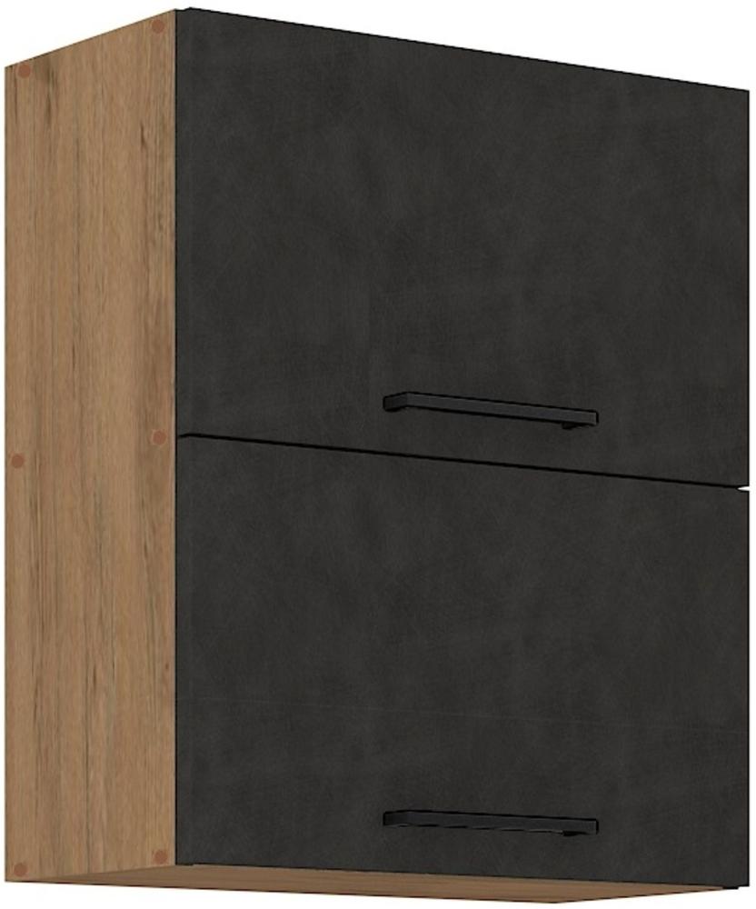 Vigo Hängeschrank 60 cm Eiche Lancelot Matera Grau Küchenzeile Küchenblock Küche Bild 1