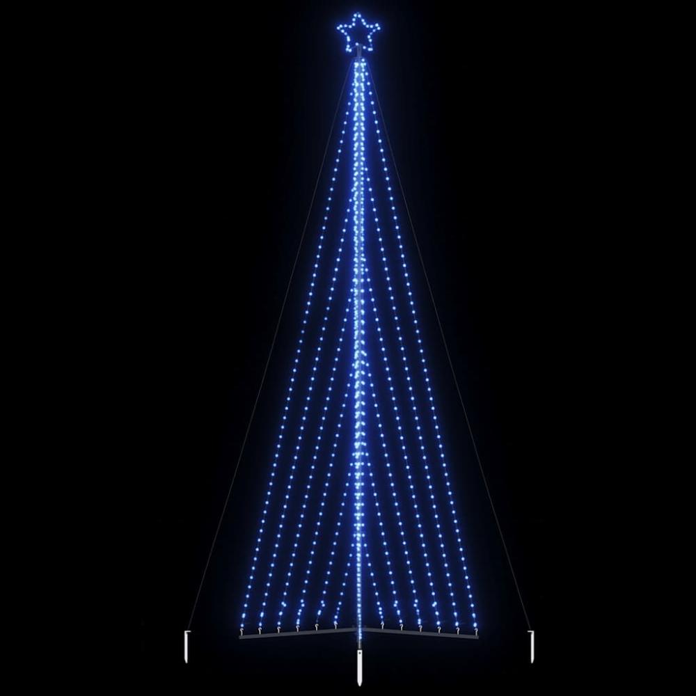 vidaXL Weihnachtsbaum-Beleuchtung 789 LEDs Blau 476 cm 4016446 Bild 1