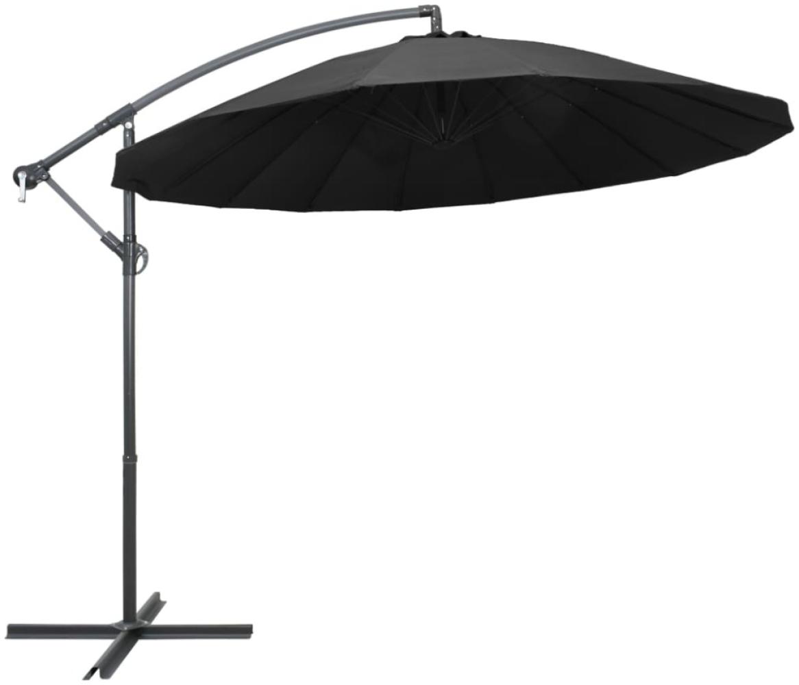 vidaXL Ampelschirm Anthrazit 3 m Aluminium-Mast 47222 Bild 1