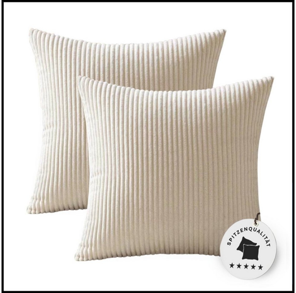 LIVINA HOME Kissenbezug Premium Kissenbezüge, Dekokissen Couchkissen Sofakissen, Kissenhülle, (1 Stück), Kuschelkissen Zierkissen Plüschkissen, Kissen Bezug Set Bild 1