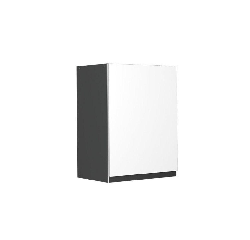 Vicco Hängeschrank R-Line, Weiß/Anthrazit, 45 cm J-Shape Bild 1