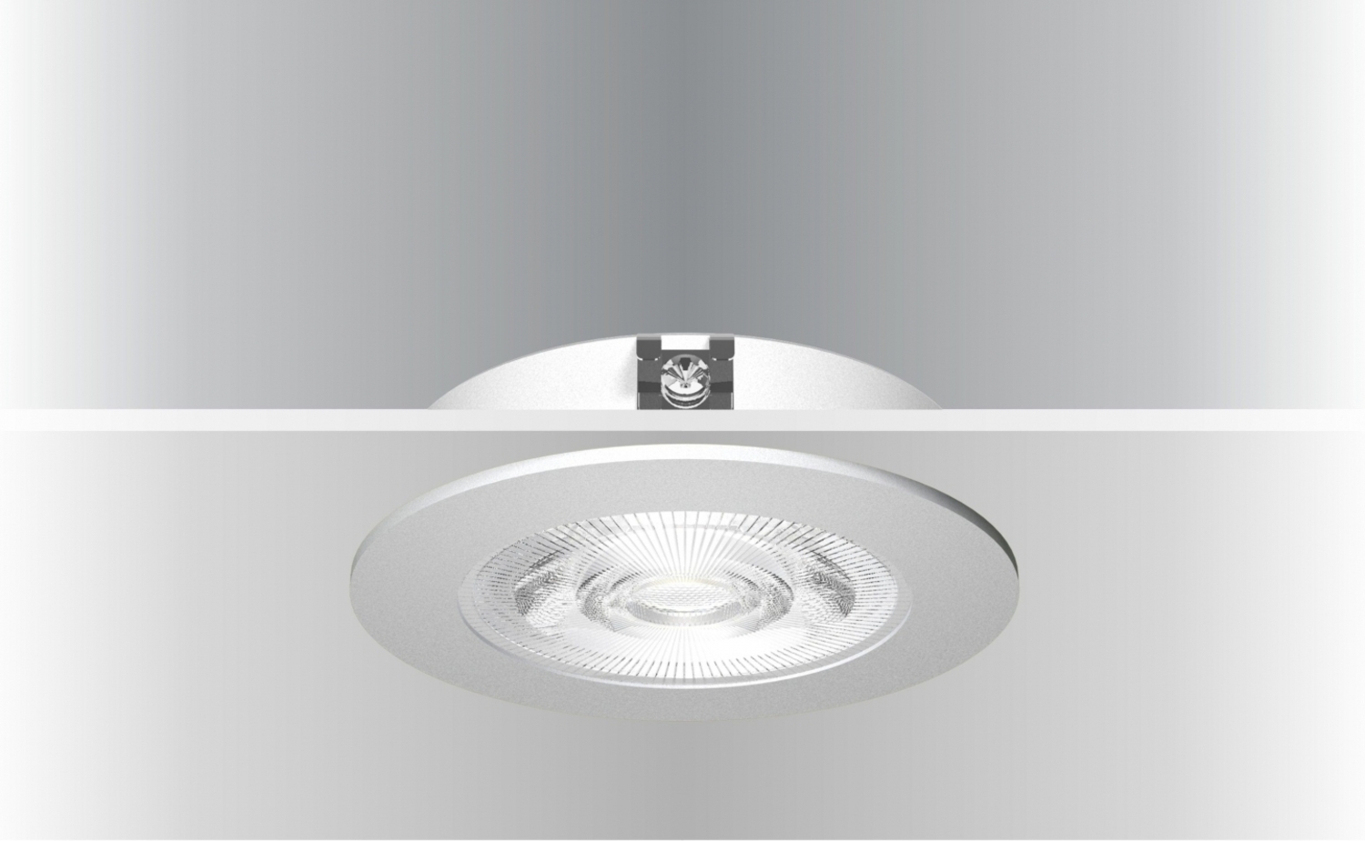 Synergy 21 LED Deckeneinbauspot Helios silber, rund, neutralweià Bild 1