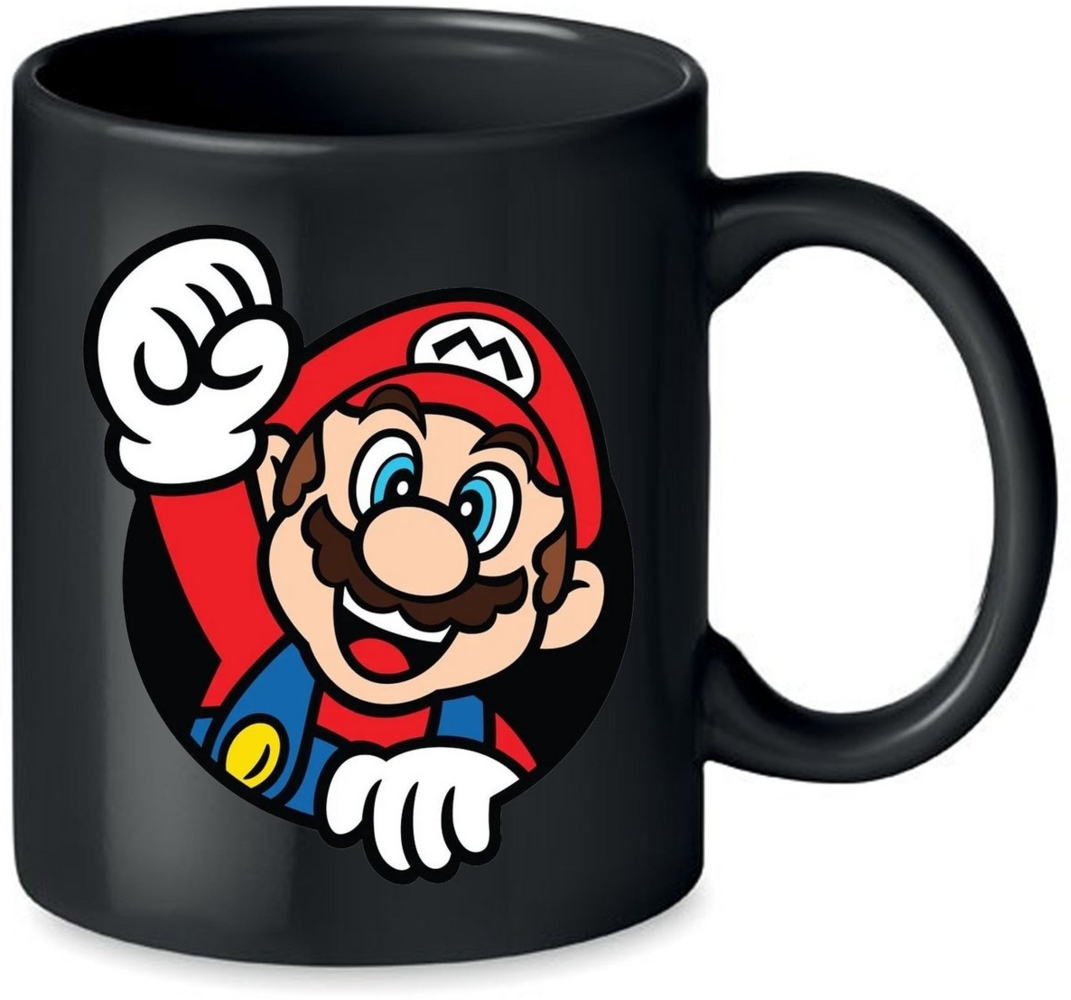 Blondie & Brownie Tasse Super Mario Faust Konsole Spieler Gaming Retro, Keramik Bild 1