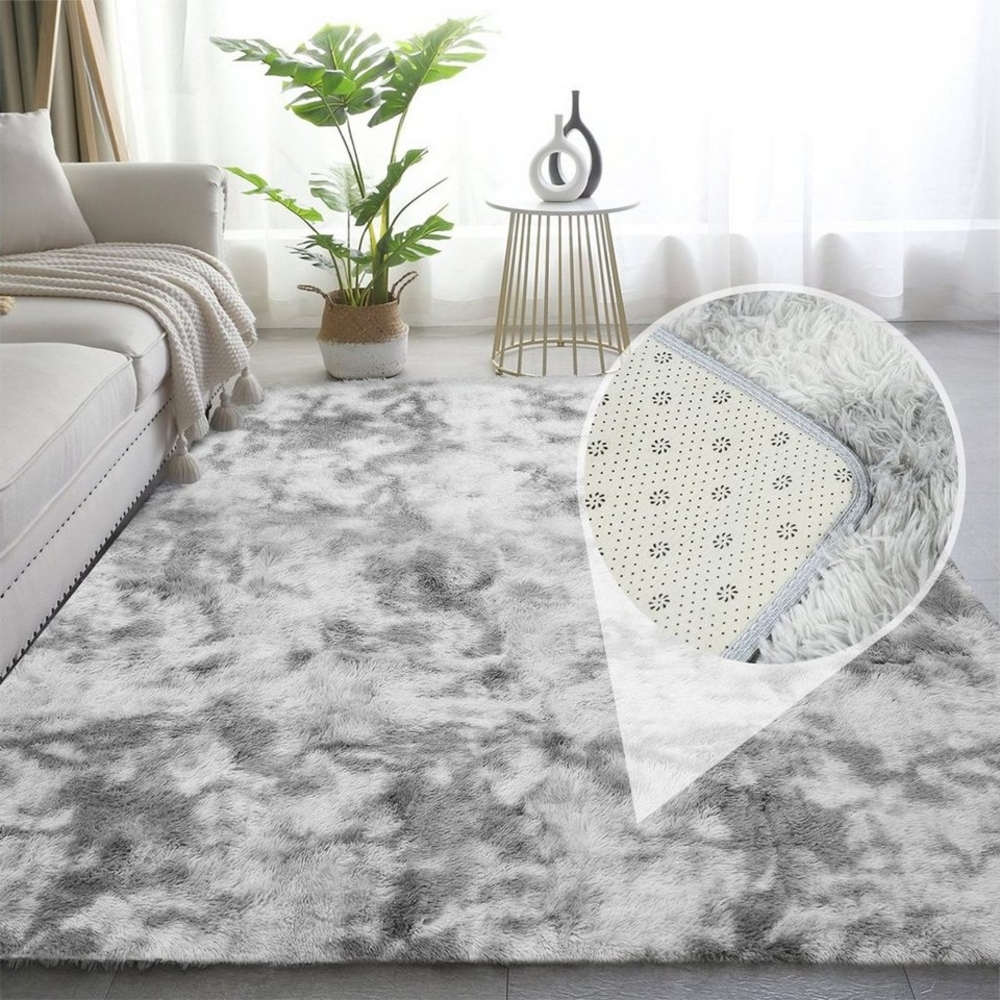 MULISOFT Teppich Wohnzimmer Shaggy Weich Langflor Teppich, rechteckig, Höhe: 37 mm, Hochflor Teppich Bild 1