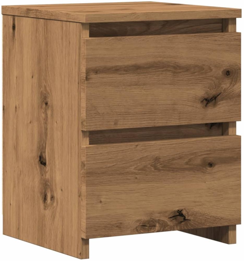 vidaXL Nachttisch Artisan-Eiche 30x30x40 cm Holzwerkstoff 855848 Bild 1