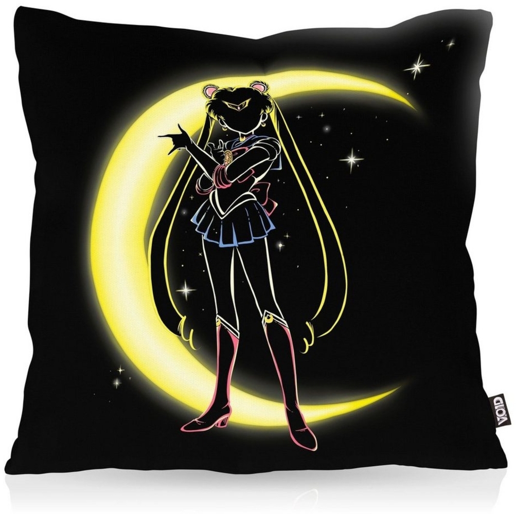 VOID Kissenbezug, Sofa-Kissen Bunny Mondsichel mond sailor mondstein luna manga moon anime Bild 1