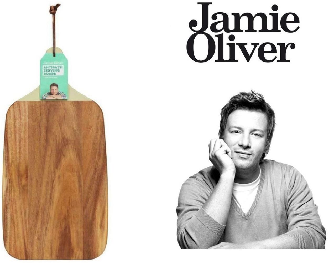 Jamie Oliver Schneidebrett Servierbrett Akazie 41x19cm 556897 Bild 1