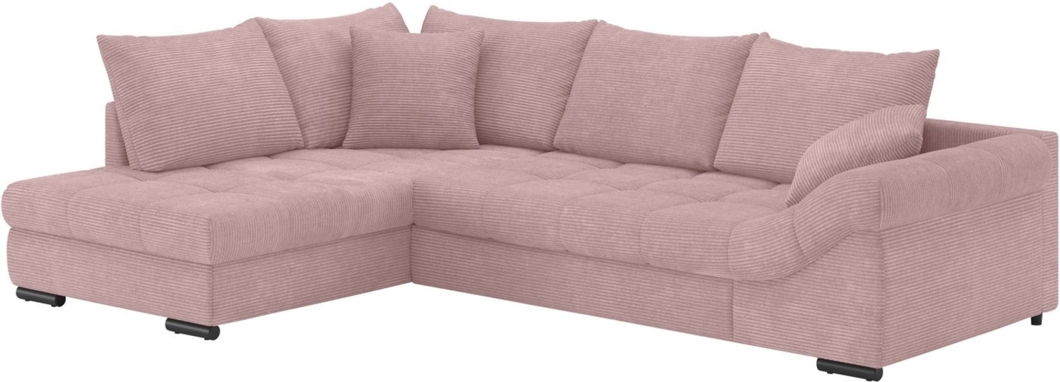 Mr. Couch Ecksofa Allegro DuraFlex, L-Form, Hochschläfer-Bettauszug, Kaltschaumpolsterung, bis 140 kg belastbar Bild 1