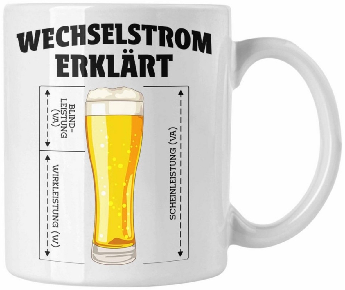 Trendation Tasse Trendation - Elektriker Geschenke für Männer Tasse Geschenk Elektriker Bild 1