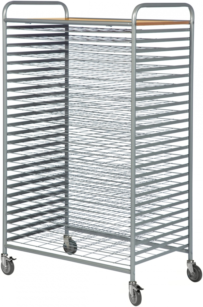 Kongamek Trockenwagen in grau 950x600x1640mm mit 25 Böden Bild 1