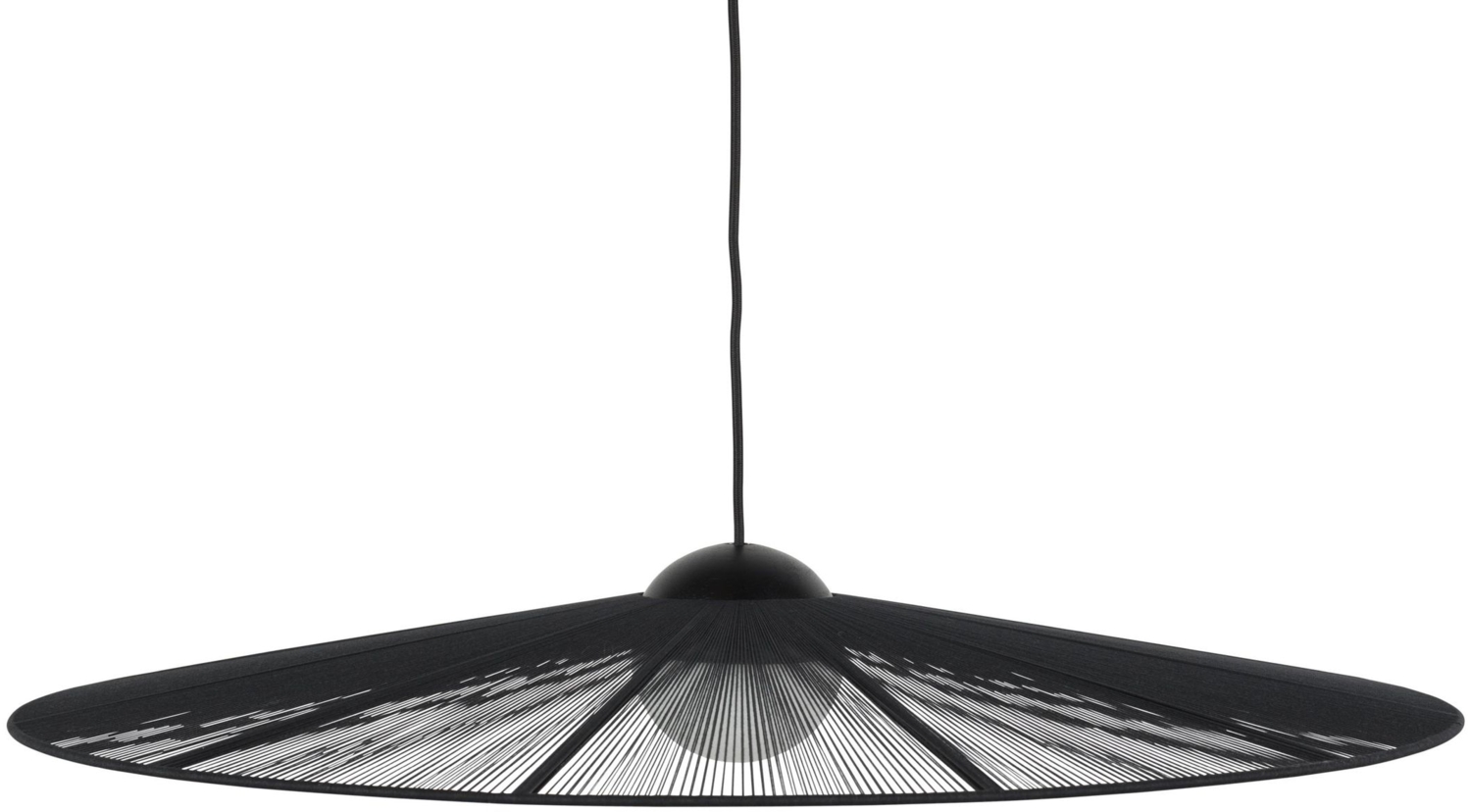 Hängelampe Belle L Schwarz | Elegantes Seil-Design von Zuiver Bild 1