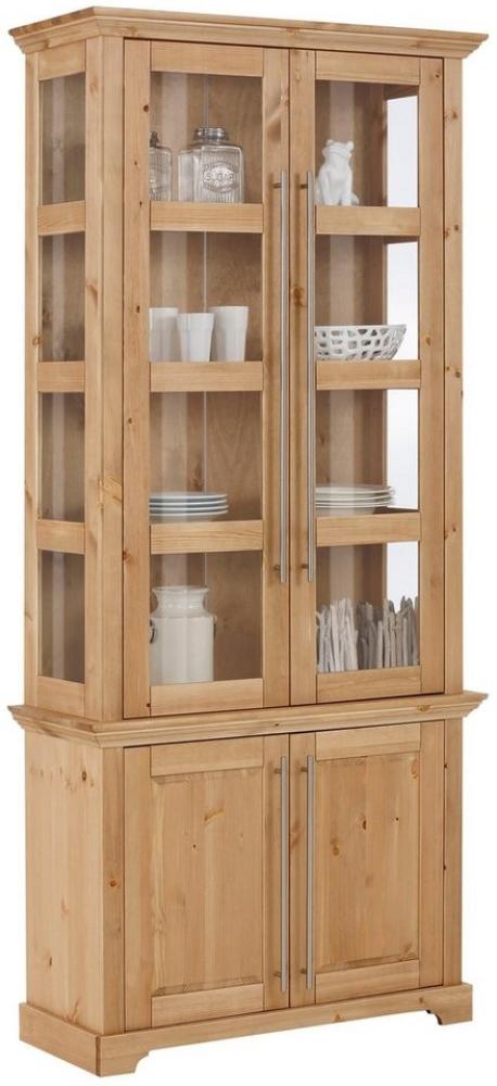 Home affaire Vitrine Meliss aus massiver Kiefer, FSC® Breite 94 cm Bild 1