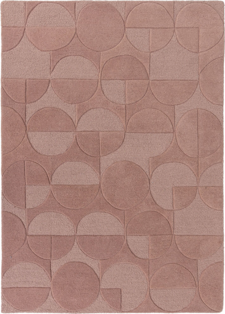 Kadima Design Eleganter Wollteppich "Deben Noah" -, Rutschfest. Farbe: Rosa, 200x290 cm Bild 1