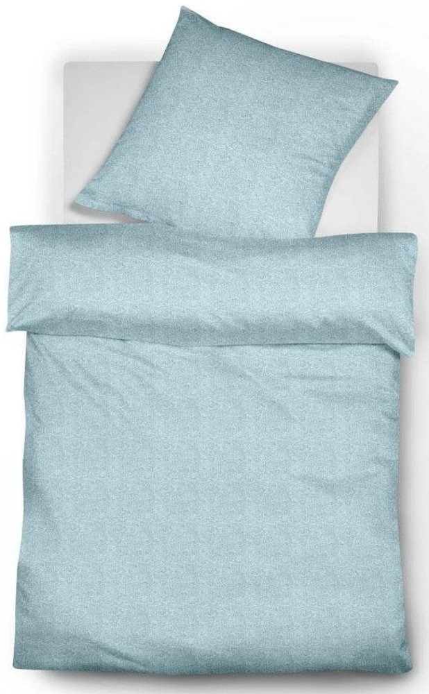 fleuresse Bettwäsche Jade, Mako-Damast, 2 teilig, mit edlem Paisleymuster Bild 1