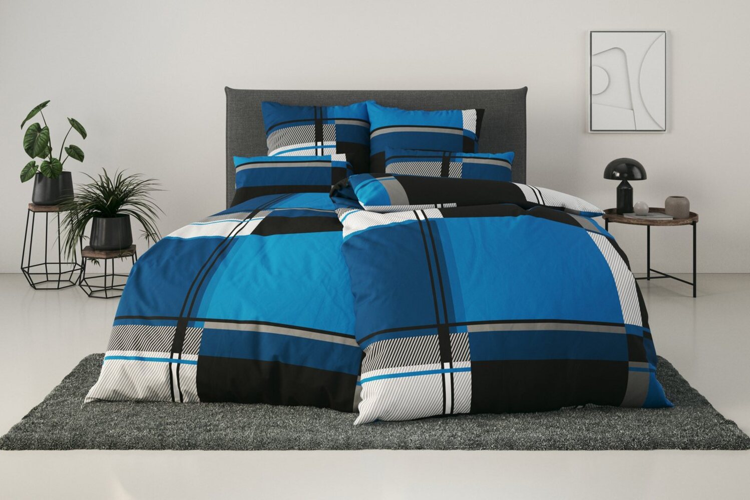 my home Bettwäsche NINA, in verschiedenen Qualitäten, Linon, 2 teilig, in den Größen: 135x200 oder 155x220 cm Bild 1