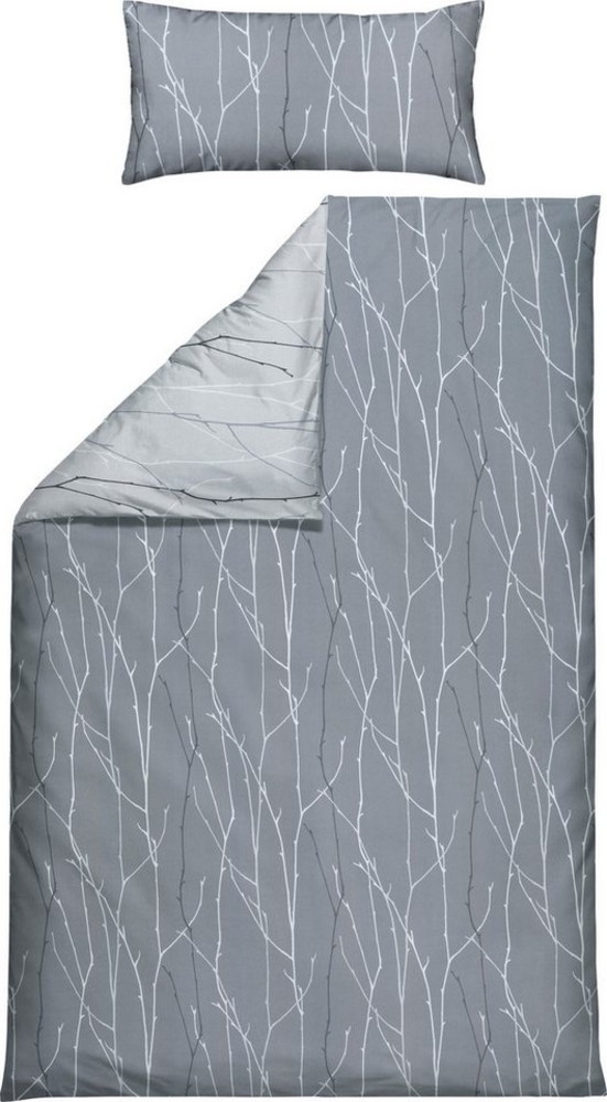 REDBEST Bettwäsche Wendebettwäsche, Microfaser, 2 teilig, Microfaser-Satin Grafik Bild 1