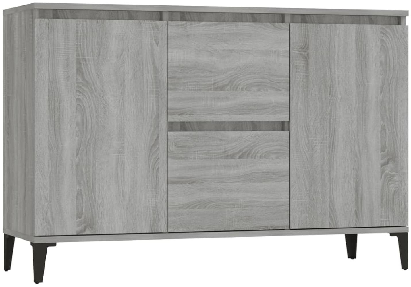 vidaXL Sideboard Grau Sonoma 102x35x70 cm Holzwerkstoff 815166 Bild 1