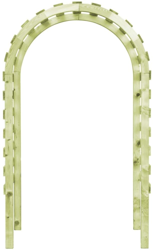 vidaXL Gartenpergola 130×60×230 cm Kiefernholz Imprägniert 49040 Bild 1