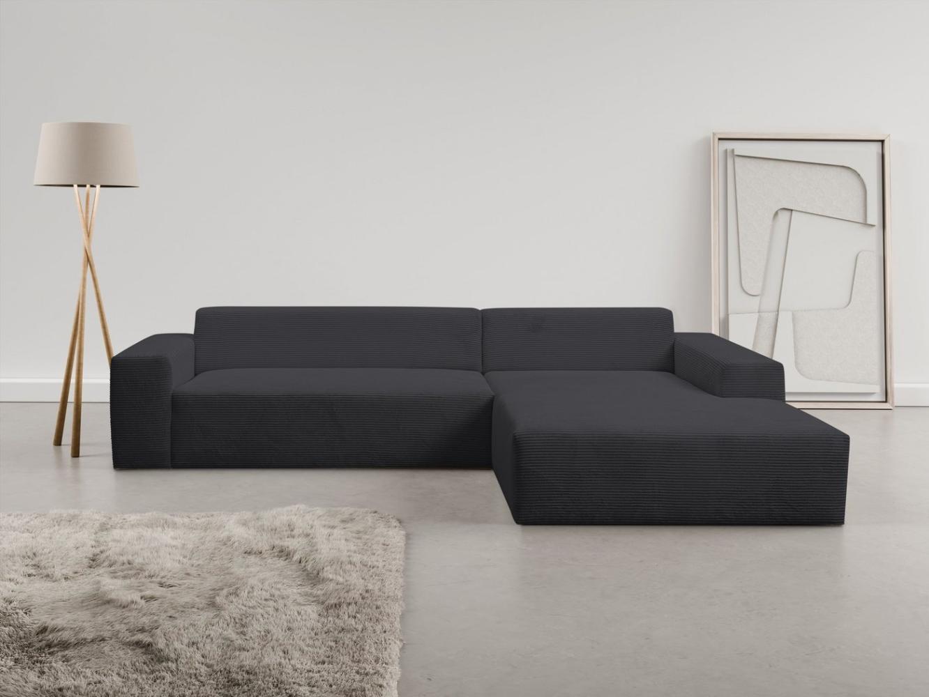 WERK2 Ecksofa Zeus-XL, Curvy Trend Garnitur mit urbaner Optik Bild 1