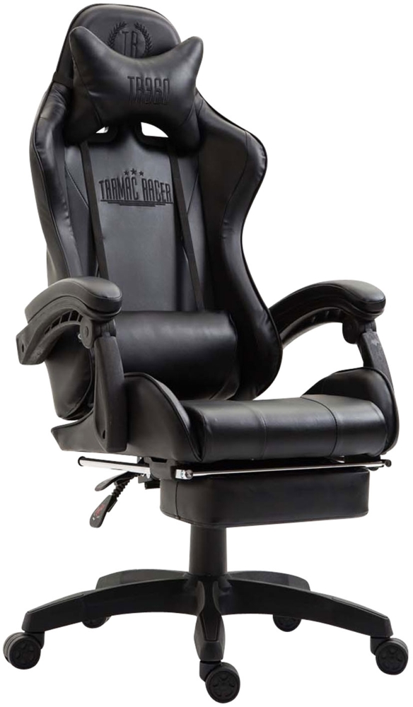 CLP Gaming Bürostuhl Ignite höhenverstellbar und drehbar,schwarz/schwarz Bild 1