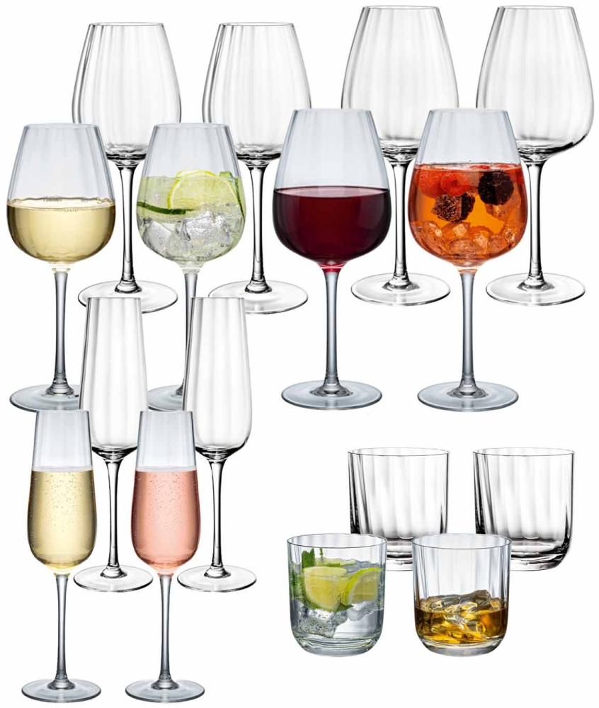 Villeroy & Boch Rose Garden Gläserset 16-tlg. Bild 1