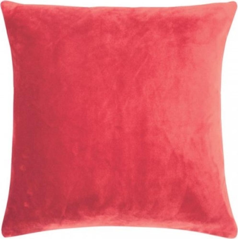 PAD Kissenhülle Samt Smooth Rot (40x40cm) 10424-Q40-4040 Bild 1