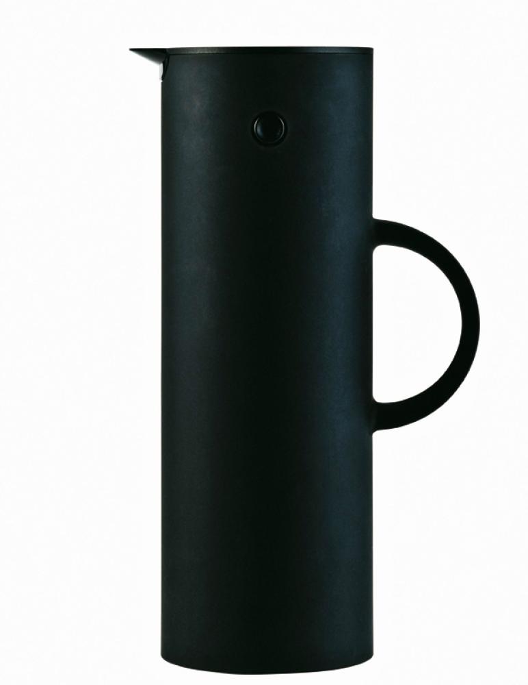 Stelton EM77 Isolierkanne 1 L soft schwarz Bild 1