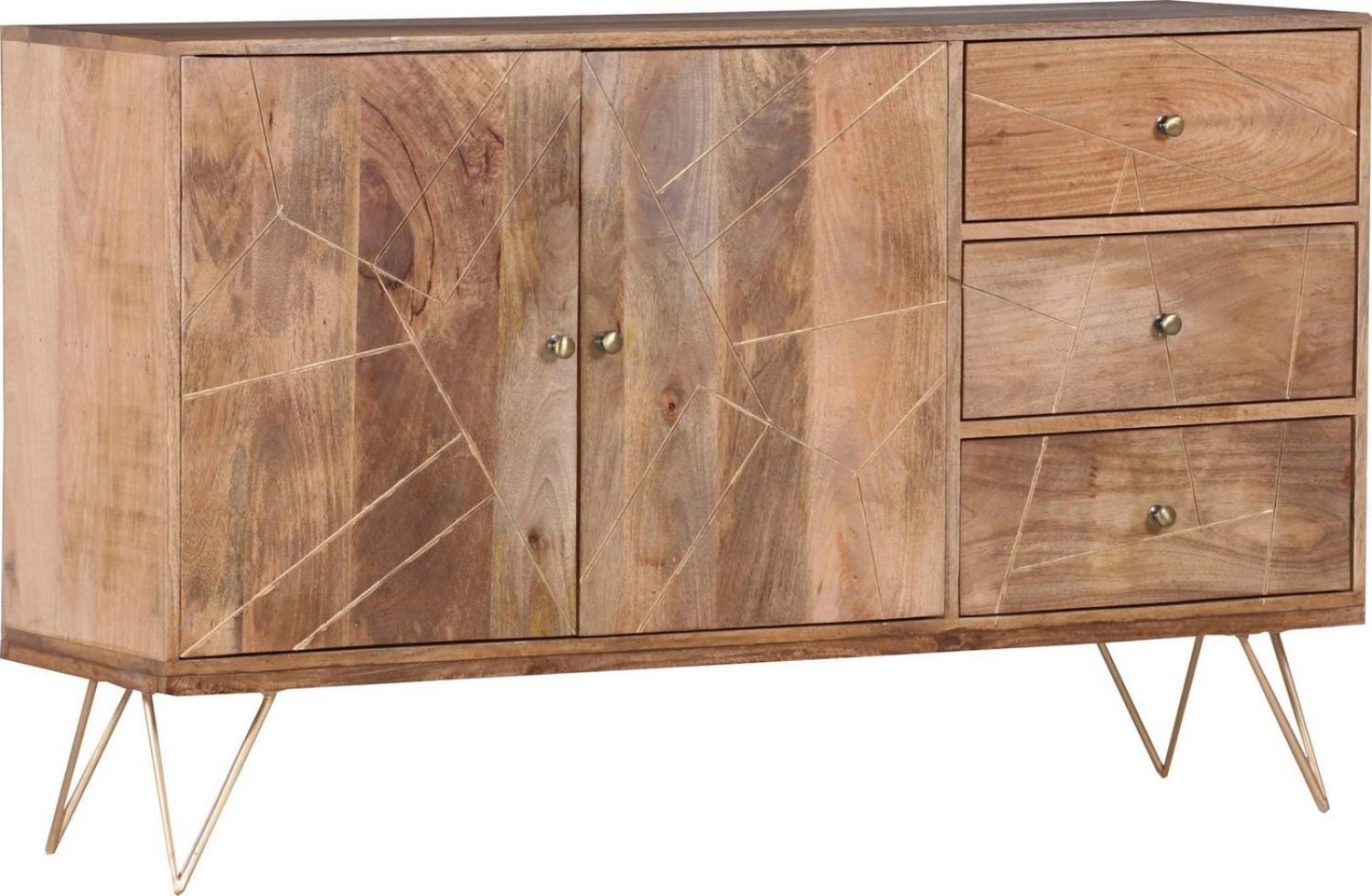 Gutmann Factory Sideboard, Kommode mit modernen Haarnadel Beinen, Breite 145 cm Bild 1