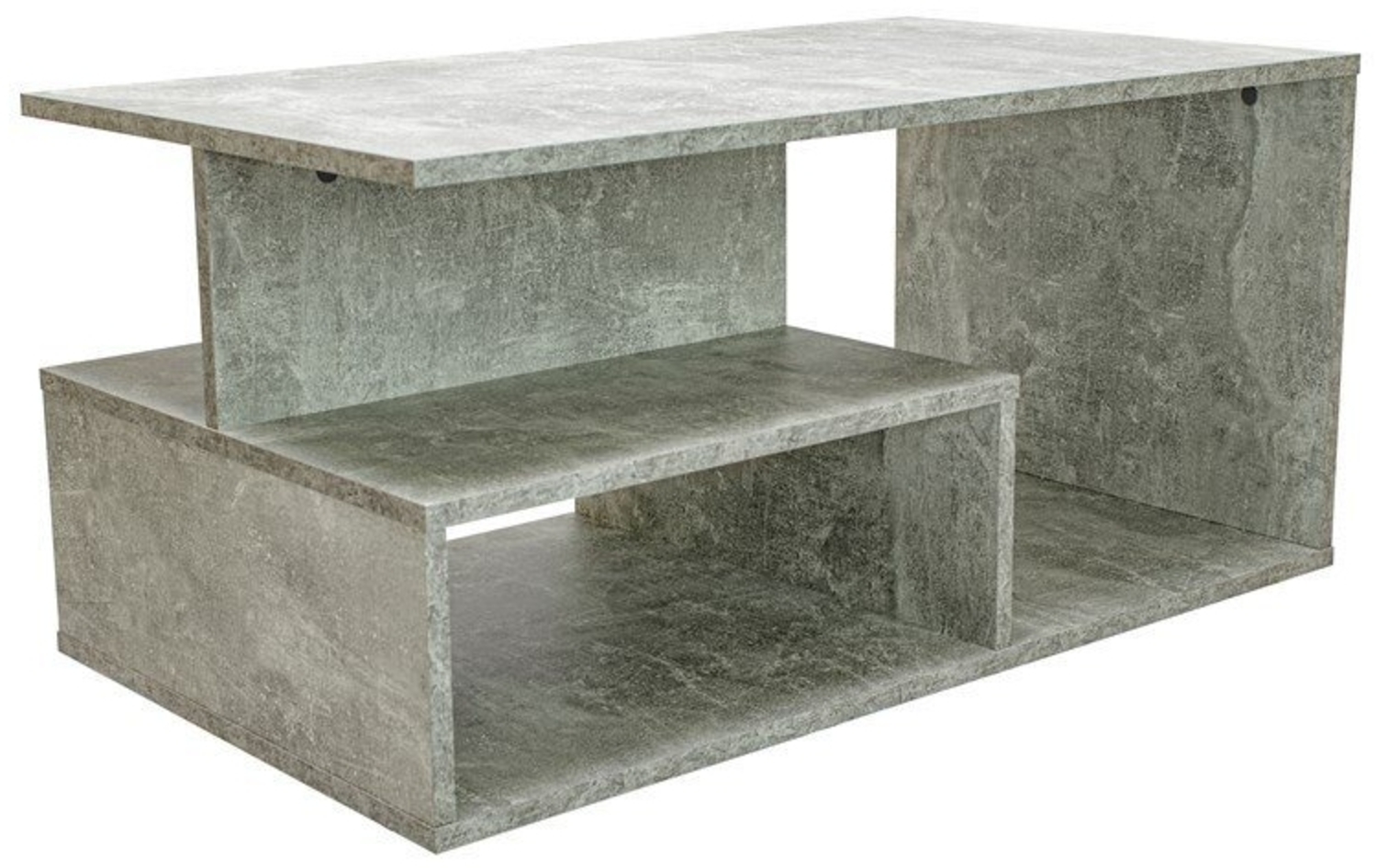 TOPESHOP Couchtisch Couchtisch: Beton-Optik, modernes & funktionales Design Bild 1