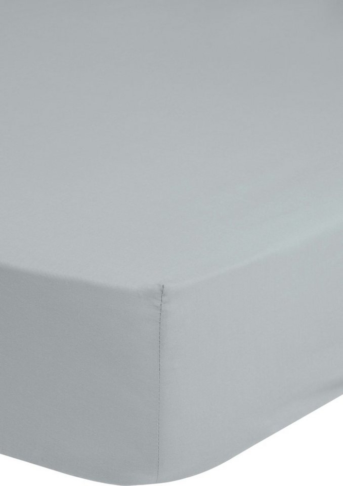 Good Morning Spannbettlaken, Grey, 70x150 cm, 100% Baumwolle Bild 1