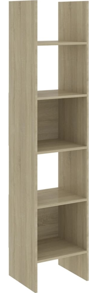 vidaXL Bücherregal Sonoma-Eiche 40x35x180 cm Holzwerkstoff 803401 Bild 1