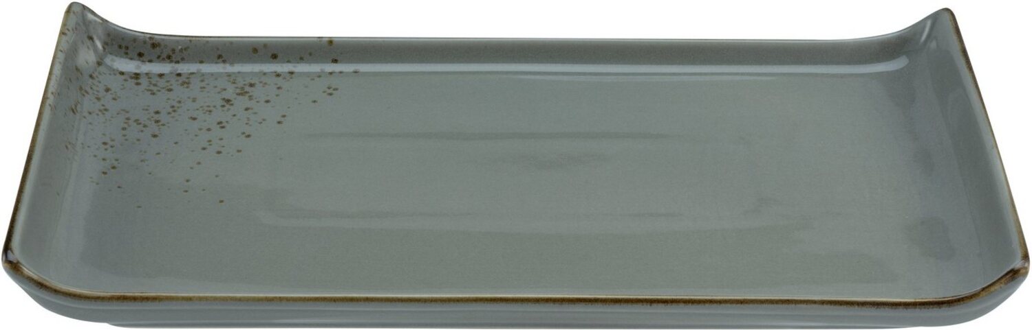 CreaTable Servierplatte Nature Collection, Steinzeug, (Set, 2-tlg), Servier Set, 33x16,5 cm Bild 1