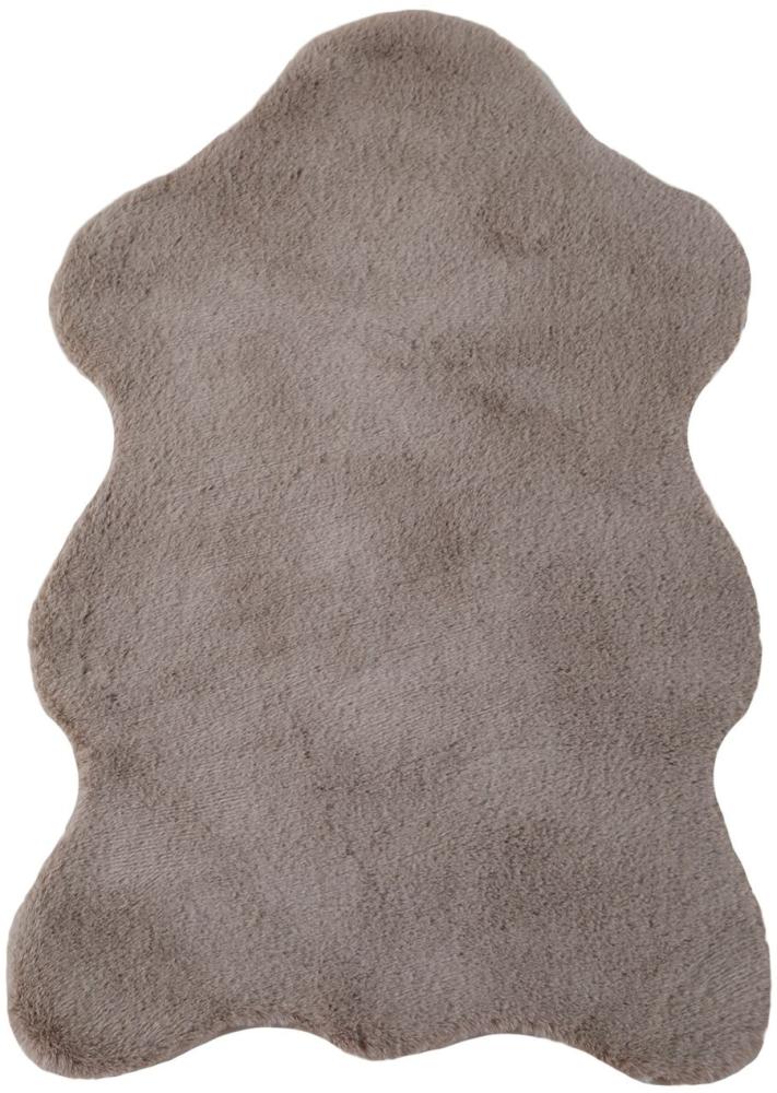 Kinder Teppich Carlo Schaffell imitat - 60x90 cm - Beige Bild 1