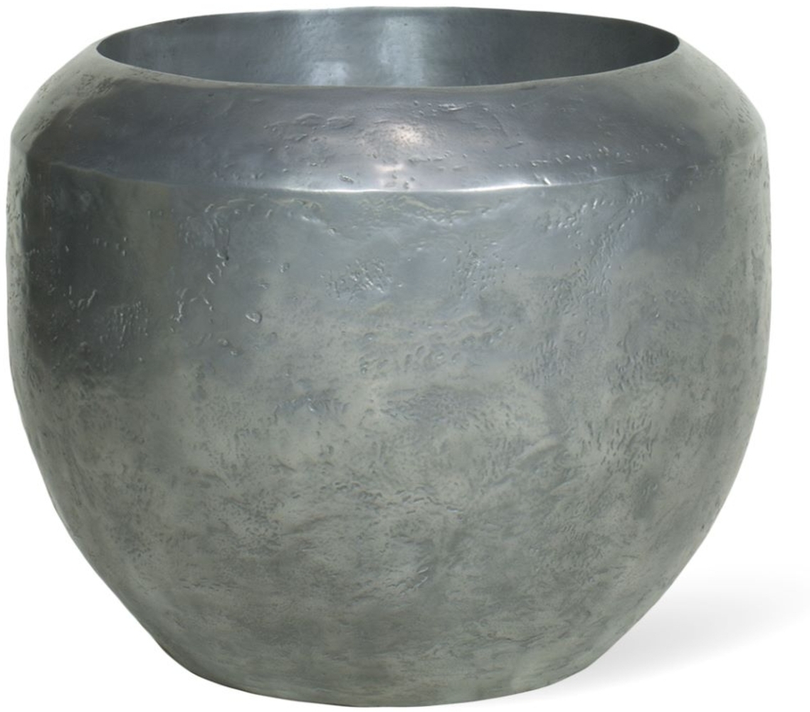 Loft Bodengefäß für hochgewachsene Pflanzen Ø 50 cm, Höhe 40 cm aluminium Bild 1