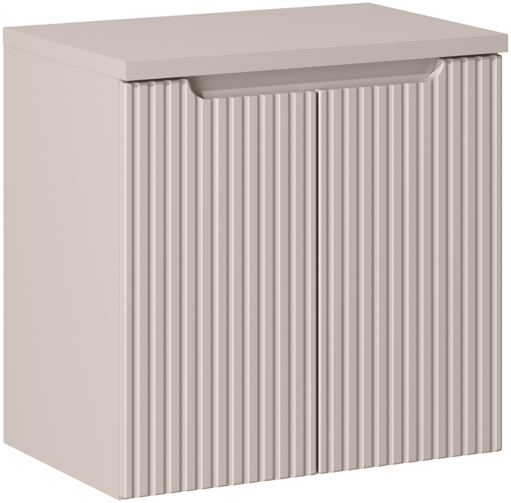 Waschtischunterschrank 60cm, kaschmir, NEWPORT-56-CASHMERE Bild 1