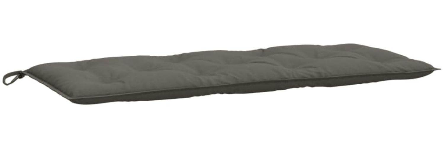 vidaXL Gartenbank-Auflage Melange Dunkelgrau 120x50x7 cm Stoff 4002543 Bild 1