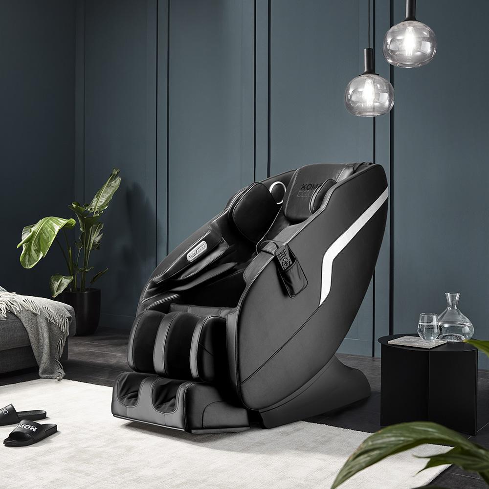 HOME DELUXE Massagesessel mit Zero-Gravity-Funktion KELSO - Schwarz Bild 1