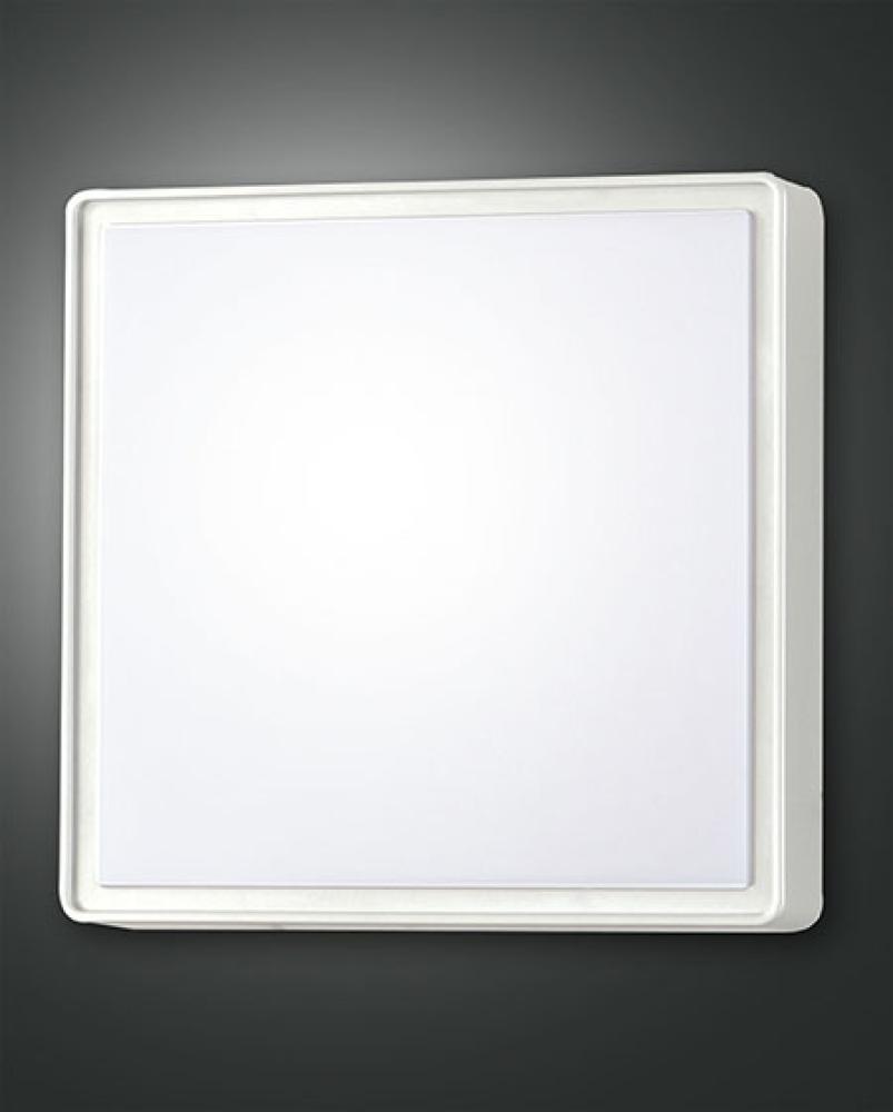 FABAS LUCE No. 3225-65-102 Deckenleuchte OBAN 30x30 weiss IP65 Bild 1