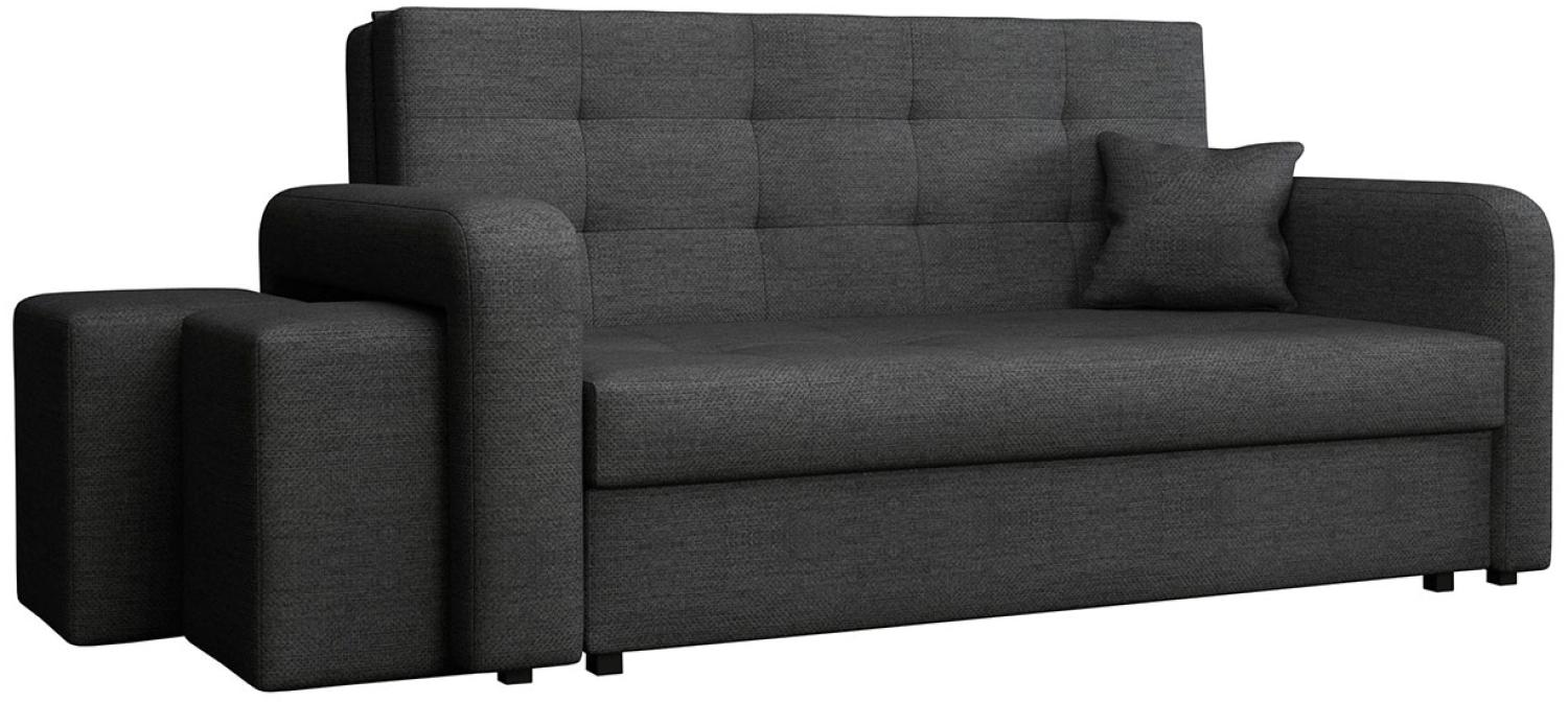 Schlafsofa Viva Home III, Nische für Hocker auf der linken Seite, Farbe: Enjoy 24 Bild 1