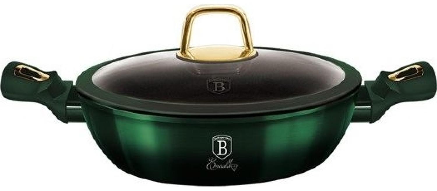 Berlinger Haus Berlinger Haus Granittopf 3,8l 28cm Metallic Line Emerald BH6060 Bild 1