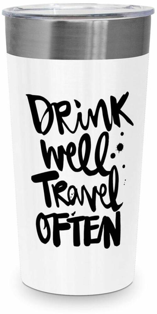 PPD Drink well Steel Travel Mug, Thermobecher, Coffee To Go, Thermo Becher, Isobecher, 430 ml, 604412 Bild 1