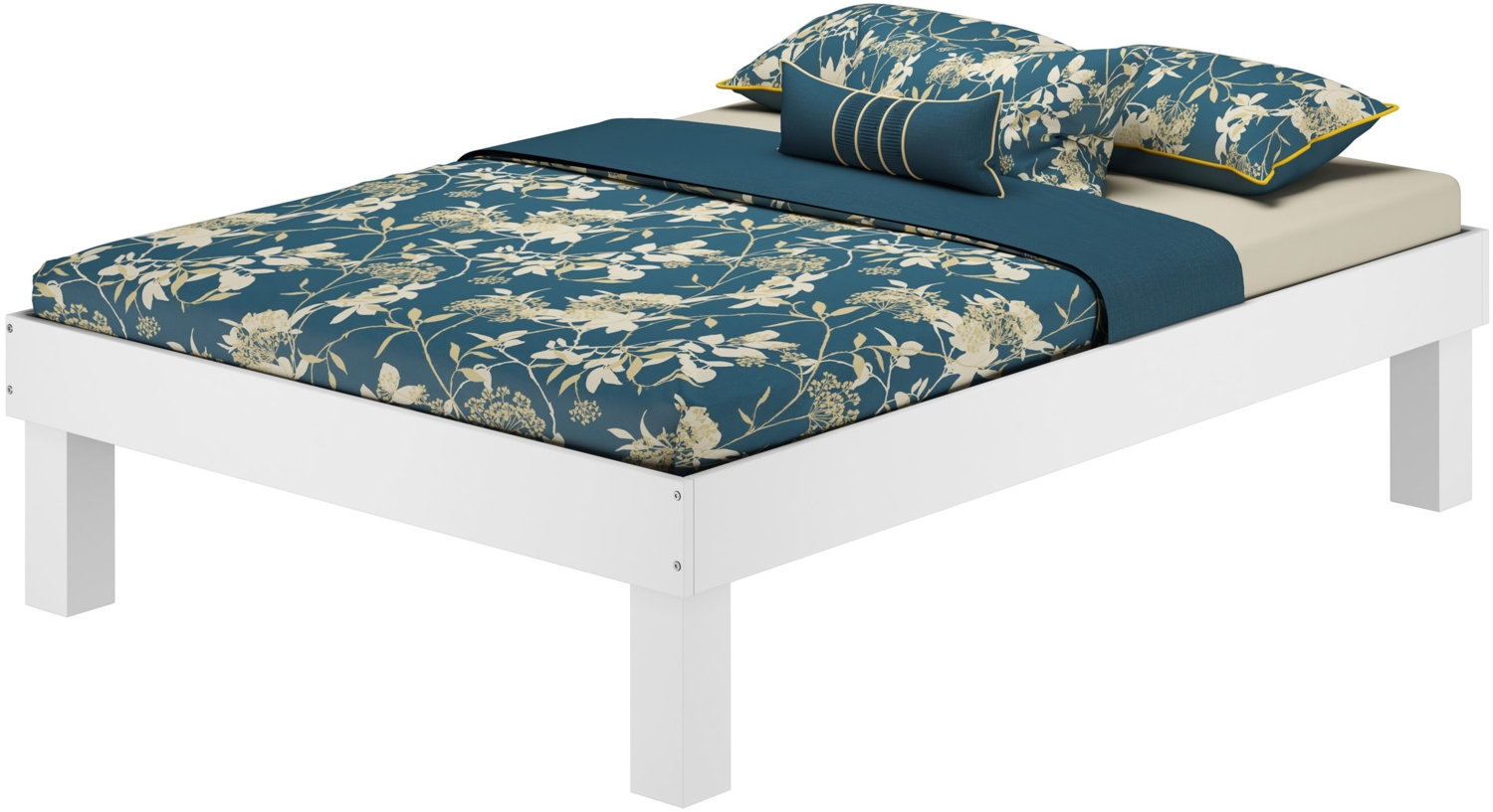 rst-Holz Futonbett mit hohen Füßen 100x220 cm Bild 1