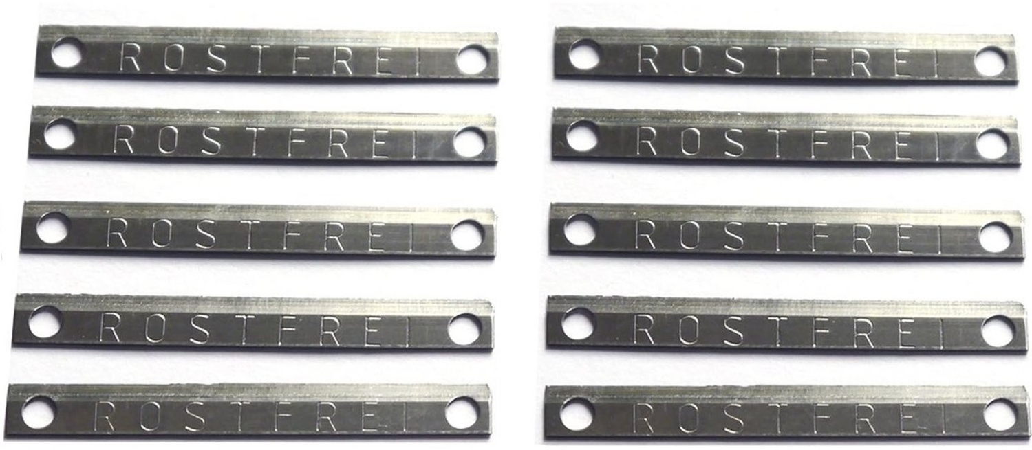 Westmark 10 Ersatzklingen für Famos-Schäler mit Schraubklinge Bild 1