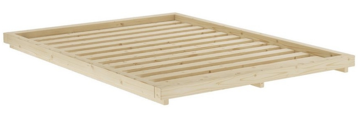 Karup Design Bettgestell DOCK BED, Futonbett, Massivholzbett, Bett ohne Matratze, Bett mit Lattenrost, aus FSC® zertifizierter Kiefer, mehrere Größen Bild 1